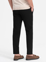 Ombre Clothing Črne moške hlače chino Ombre oblačila
