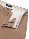 Ombre Clothing Svetlo rjave moške hlače slim fit chino Ombre Clothing