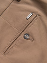 Ombre Clothing Svetlo rjave moške hlače slim fit chino Ombre Clothing