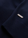 Ombre Clothing Temno modra moška polo majica Ombre Clothing