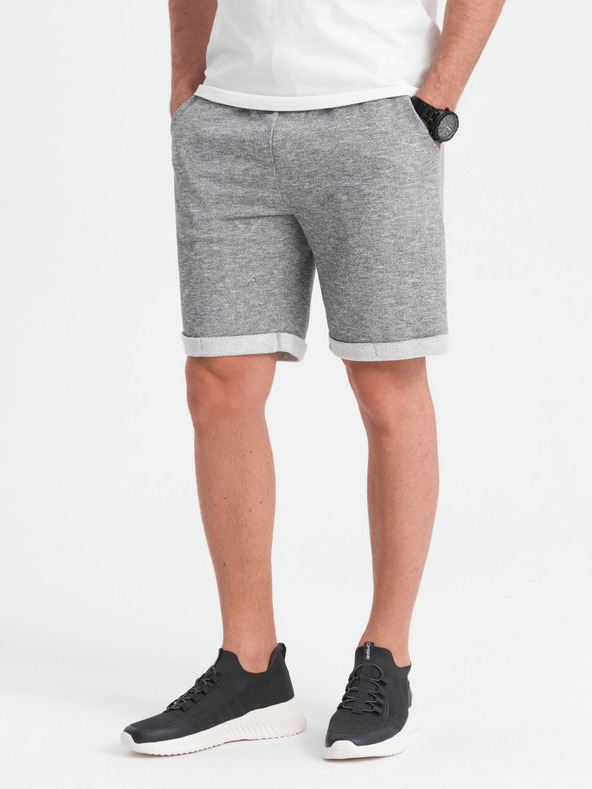 Ombre Clothing Sive moške kratke hlače Ombre Clothing