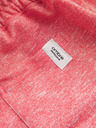Ombre Clothing Rdeče moške črtaste kratke hlače Ombre Clothing