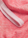 Ombre Clothing Rdeče moške črtaste kratke hlače Ombre Clothing