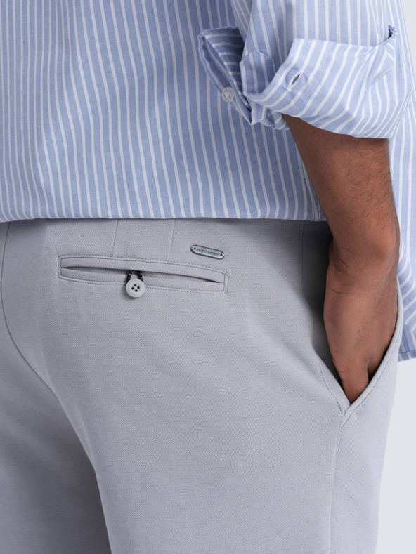 Ombre Clothing Sive moške kratke hlače Ombre Clothing