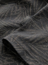 Ombre Clothing Temno siva moška majica z vzorcem Ombre oblačila