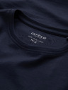 Ombre Clothing Temno modra moška osnovna majica Ombre Clothing