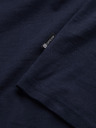 Ombre Clothing Temno modra moška osnovna majica Ombre Clothing