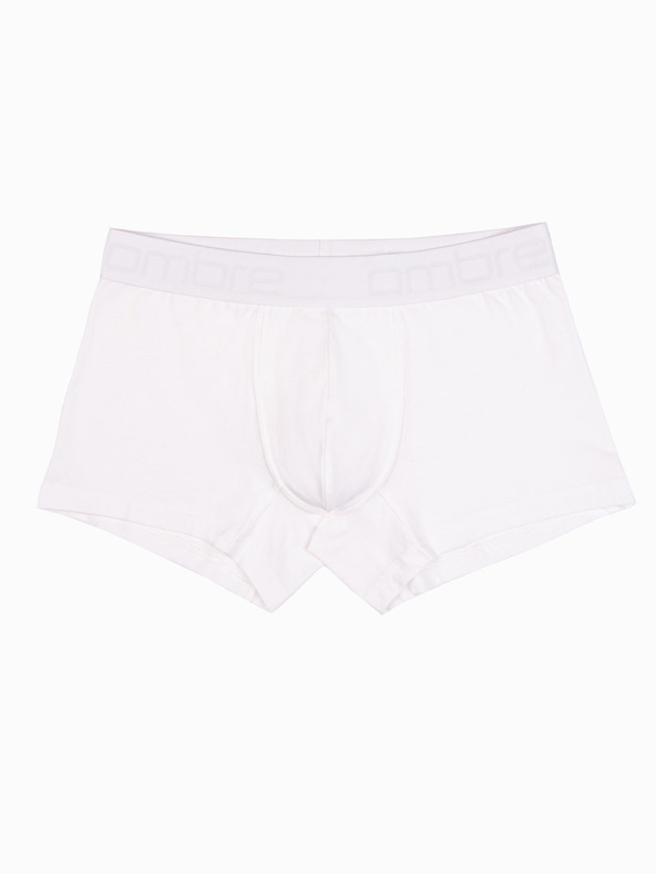 Ombre Clothing Komplet treh moških boksaric v sivi, beli in črni barvi Ombre Clothing