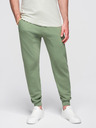 Ombre Clothing Zelene moške trenirke jogger Ombre Clothing