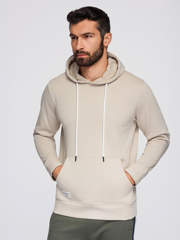 Ombre Clothing Bežna moška kengurujčka s kapuco Ombre oblačila