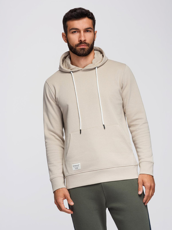 Ombre Clothing Bežna moška kengurujčka s kapuco Ombre oblačila