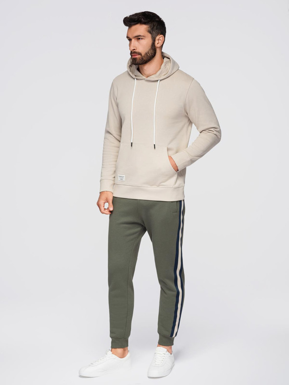 Ombre Clothing Bežna moška kengurujčka s kapuco Ombre oblačila