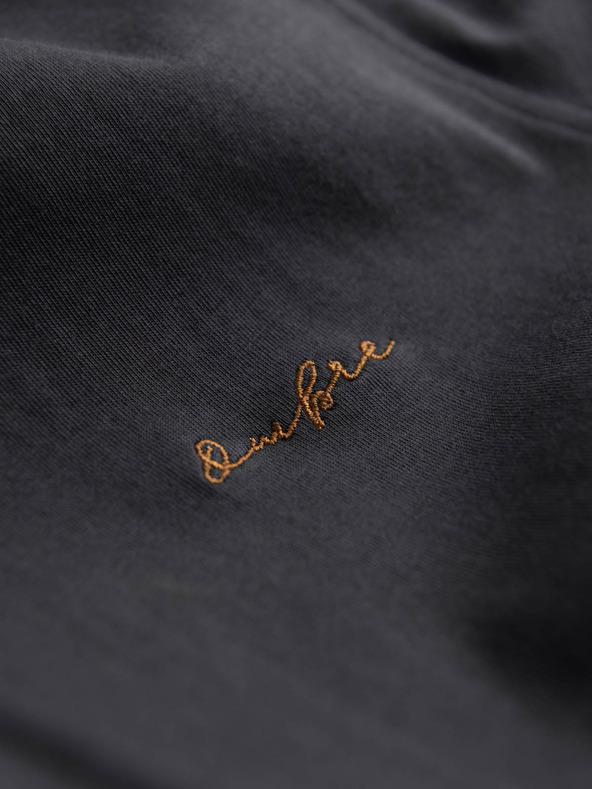 Ombre Clothing Siva moška majica iz žakarja Ombre Clothing