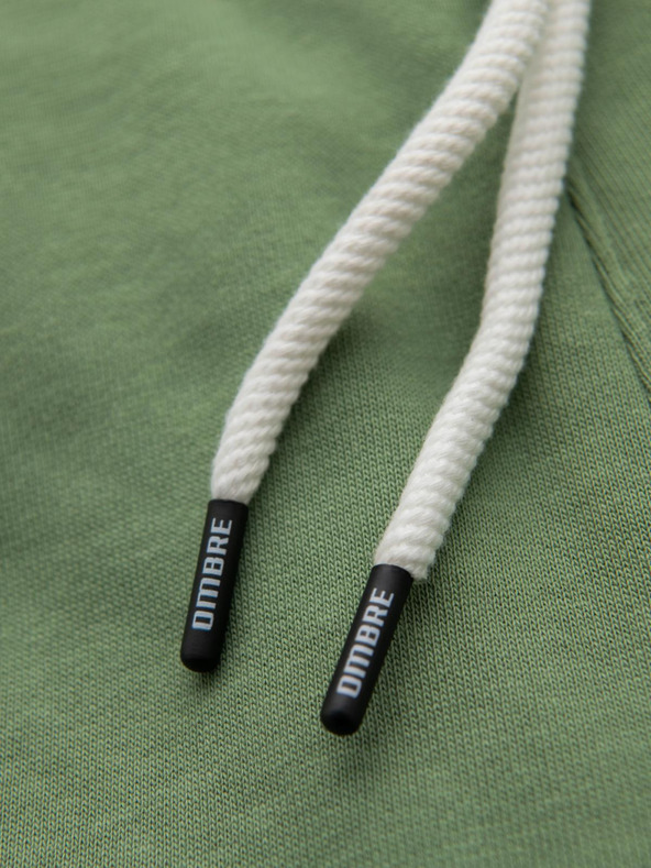 Ombre Clothing Zelene moške trenirke Ombre oblačila