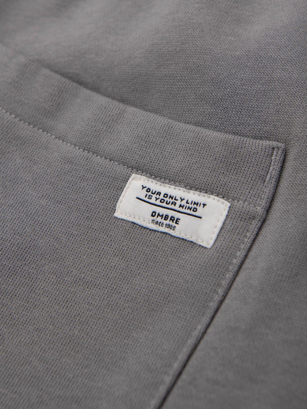 Ombre Clothing Sive moške športne hlače Ombre Clothing