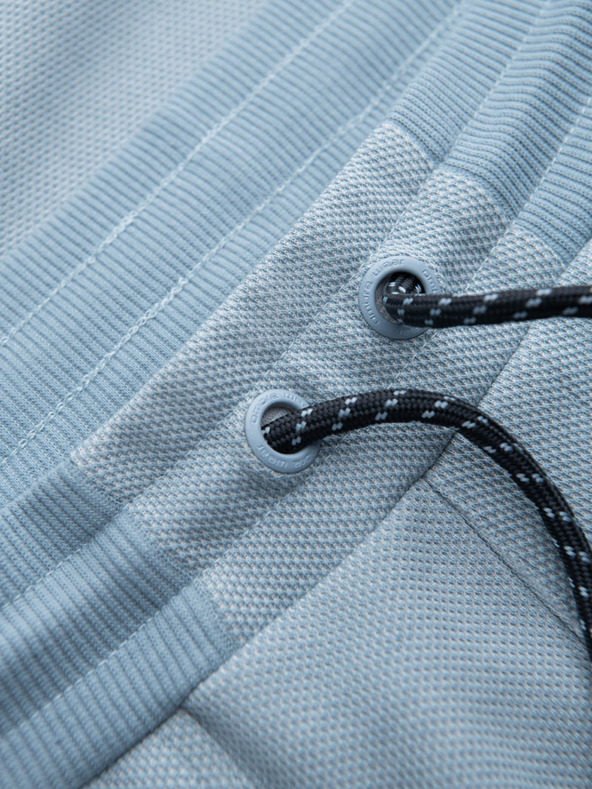 Ombre Clothing Svetlomodre moške trenirke Ombre oblačila