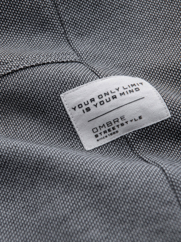 Ombre Clothing Sive moške športne hlače Ombre Clothing