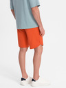 Ombre Clothing Oranžne moške trenirke Ombre Clothing