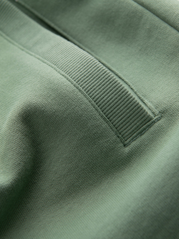 Ombre Clothing Zelene moške trenirke Ombre oblačila