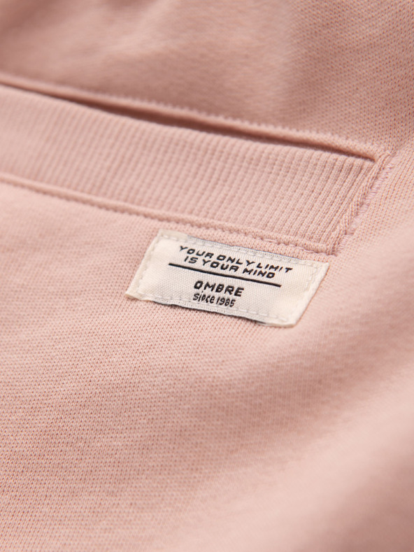 Ombre Clothing Roza moške trenirke Ombre oblačila