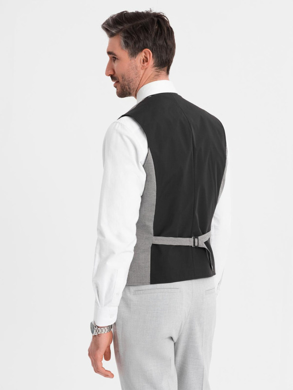 Ombre Clothing Siv moški jopič iz žakarja Ombre Clothing