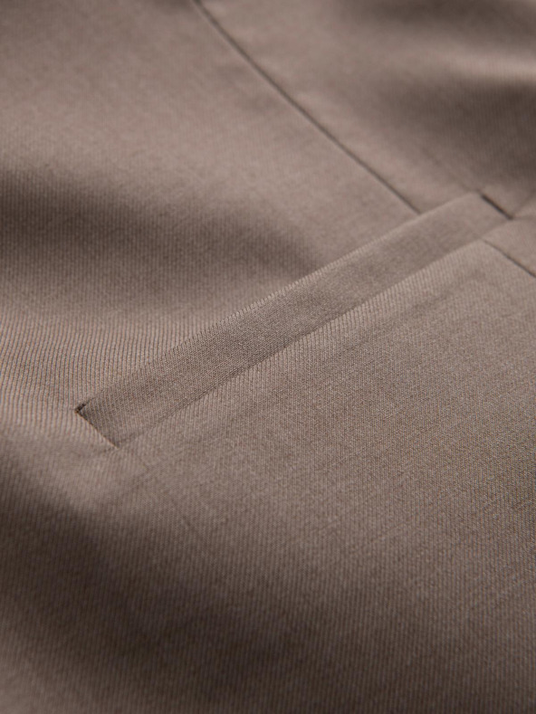 Ombre Clothing Bež moški telovnik Ombre Clothing