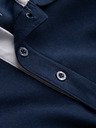 Ombre Clothing Temno modra moška polo majica Ombre Clothing