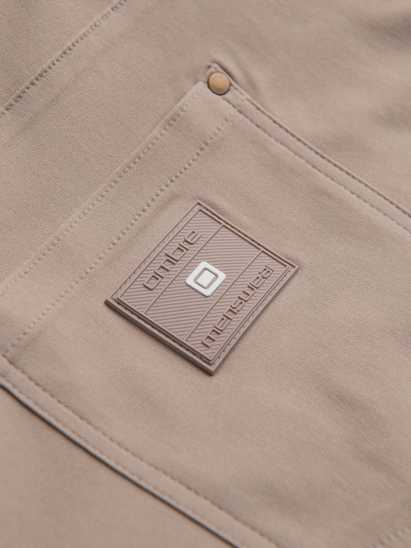 Ombre Clothing Bež Moške hlače Cargo Ombre Oblačila