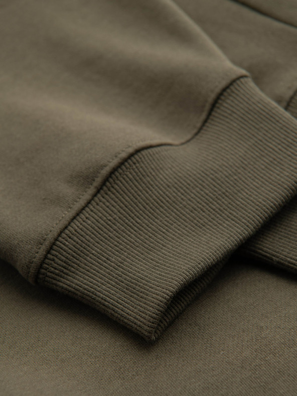 Ombre Clothing Temno zelene moške športne hlače Ombre oblačila