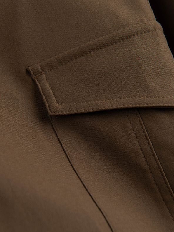 Ombre Clothing Kaki moške tovorne hlače Ombre Clothing