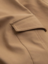 Ombre Clothing Svetlo rjave moške tovorne hlače Ombre Clothing