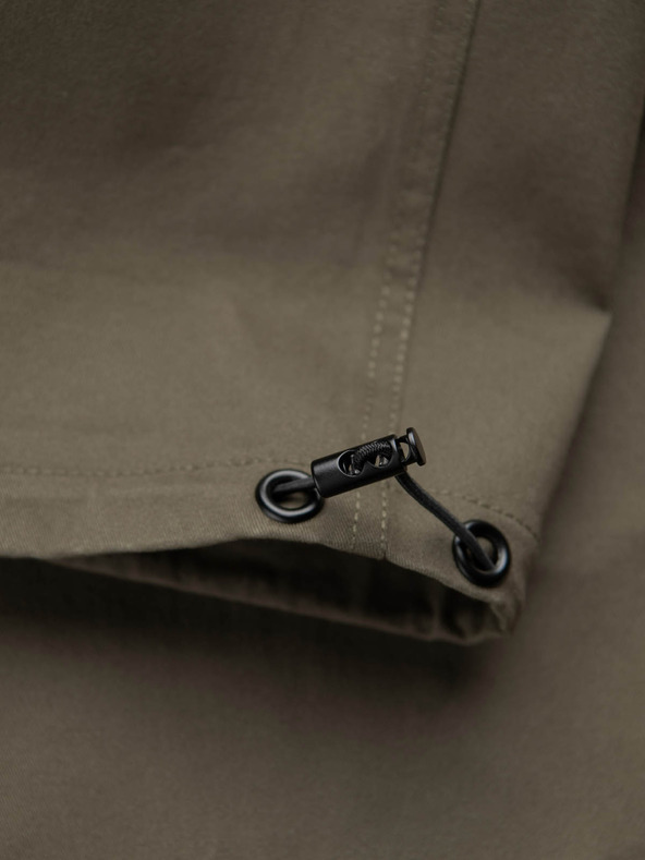 Ombre Clothing Temno zelene moške tovorne hlače Ombre Clothing