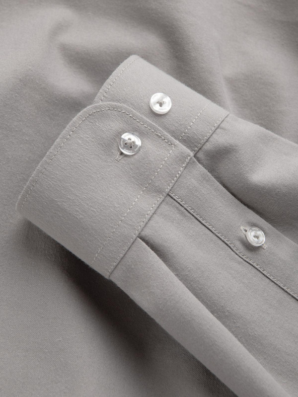 Ombre Clothing Moška siva majica Ombre Clothing