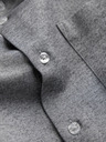 Ombre Clothing Svetlo siva moška srajca Ombre Clothing