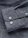 Ombre Clothing Siva moška srajca z vzorcem Ombre Clothing