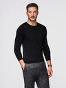 Ombre Clothing Črn moški pulover Ombre Clothing