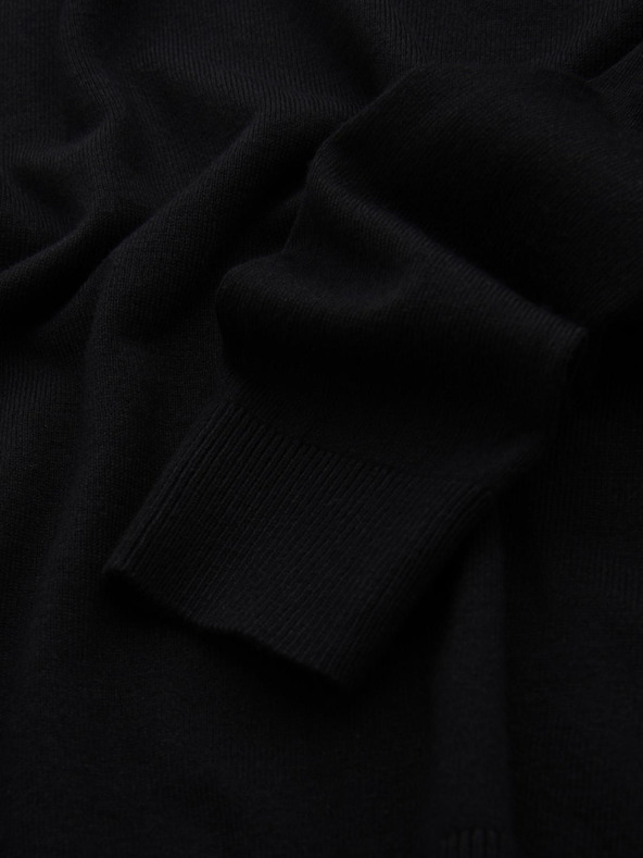 Ombre Clothing Črn moški pulover Ombre Clothing