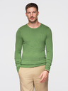 Ombre Clothing Zelena moška jopa Ombre oblačila