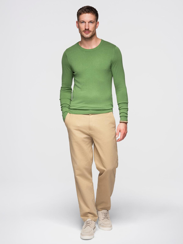 Ombre Clothing Zelena moška jopa Ombre oblačila