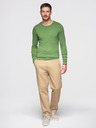 Ombre Clothing Zelena moška jopa Ombre oblačila