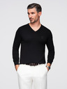Ombre Clothing Črn moški pulover Ombre Clothing