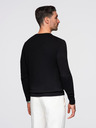 Ombre Clothing Črn moški pulover Ombre Clothing