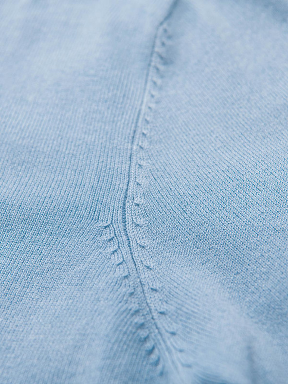 Ombre Clothing Svetlo modra moška oblačila Ombre pulover