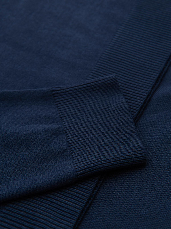 Ombre Clothing Temno modra moška jopa Ombre oblačila