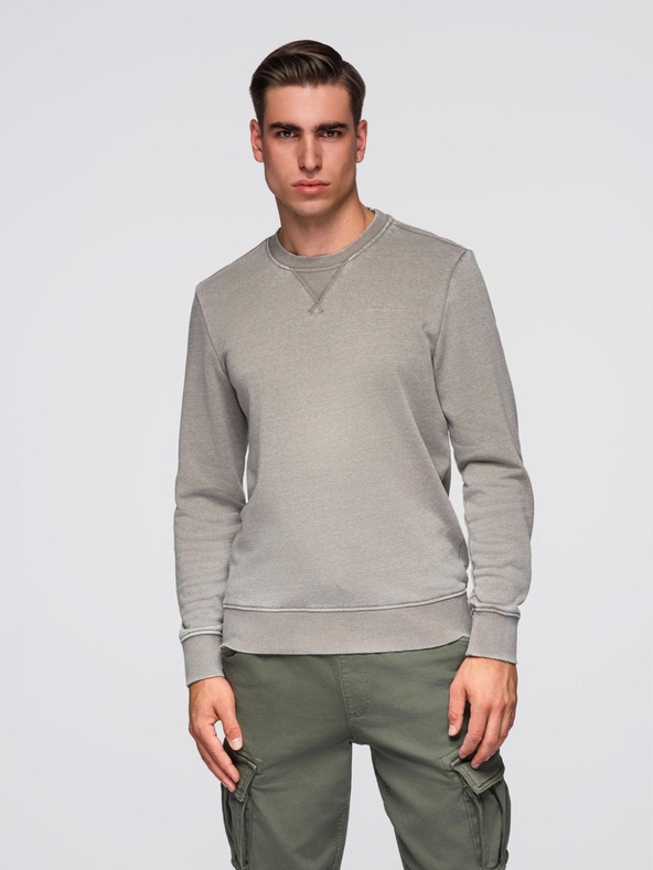 Ombre Clothing Beige Moška jopa Ombre oblačila