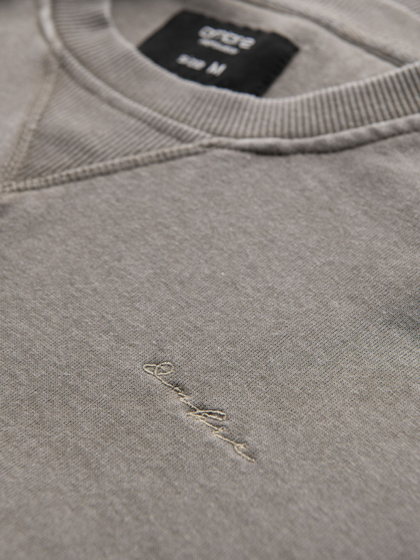 Ombre Clothing Beige Moška jopa Ombre oblačila
