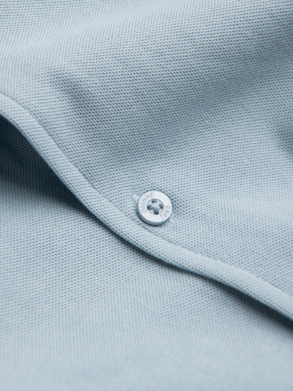 Ombre Clothing Svetlo modra moška srajca K540