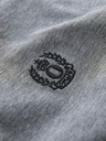Ombre Clothing Črna moška črtasta polo majica Ombre Clothing