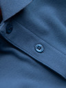 Ombre Clothing Modra moška osnovna polo majica Ombre Clothing