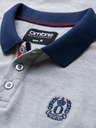Ombre Clothing Siva moška polo majica Ombre Clothing